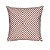 ALMOFADA EM ALGODAO L45XP45CM COR BORDO - Imagem 1