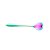 CJ 4 COLHERES AÇO INOX P/CHÁ HEART RAINBOW - Imagem 2