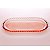 TRAVESSA CRISTAL OVAL PEARL ROSA 30x15x2cm - Imagem 1