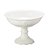 FRUTEIRA C/PÉ DE PORCELANA SUPER WHITE QUEEN 21,5x15,5cm - Imagem 1