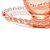 CJ 4 XÍCARAS CAFÉ CRISTAL C/PIRES CORAÇÃO PEARL ROSA 85ml - Imagem 4