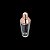 COQUETELEIRA DE VIDRO C/TAMPA DE AÇO INOX ROSÉ COIMBRA 420ml - Imagem 3