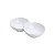 PETISQUEIRA 2 DIVISÓRIAS PORCELANA TOLEDO BRANCA 25x13x8 - Imagem 1
