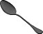 COLHER DE AÇO INOX P/ARROZ PVD BLACK AVALON - Imagem 1