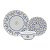 APARELHO JANTAR 18PC PORCELANA SUPER WHITE COUPE SHAPE BOX - Imagem 1