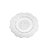 SOUSPLAT DE VIDRO CROWN 33cm - Imagem 1
