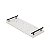 BANDEJA C/ALÇA DE MÁRMORE E FERRO TERRAZZO 40x15x4,5cm - Imagem 1
