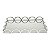 BANDEJA DE AÇO INOX C/FUNDO ESPELHADO ARCOS 48x30x5cm - Imagem 2