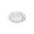 SOUSPLAT PATINADO DE PLÁSTICO OPALA BRANCO 25cm - Imagem 2