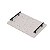BANDEJA C/ALÇA DE MÁRMORE E FERRO TERRAZZO 30x20x4,5cm - Imagem 1
