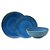 APARELHO DE JANTAR 18 PECAS NATURE BLUE EM PORCELANA - Imagem 1