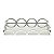 BANDEJA DE AÇO INOX C/FUNDO ESPELHADO ARCOS 38x20x5cm - Imagem 2