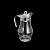 CJ 7PC JARRA C/6 COPOS DE VIDRO ROC 1,8l/265ml - Imagem 3