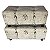 CJ 2 BAUS SOFT EM MADEIRA 90X40X43/80X35X37CM COR BEGE - Imagem 1