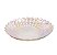 CENTRO DE MESA DE VIDRO BELGRAVIA HEAVY LUSTER 40x7cm - Imagem 1