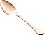 COLHER DE AÇO INOX P/ARROZ PVD ROSÉ GOLD AVALON - Imagem 1