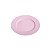 SOUSPLAT DE PLÁSTICO OPALA ROSA 33cm - Imagem 2