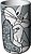 POTE CERAMICA S TAMPA LOONEY BUG BUNNY CONCERNED FD CINZA - Imagem 1