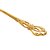 CJ 4 GARFOS AÇO INOX P/BOLO CROWN DOURADO - Imagem 4