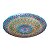 CENTRO DE MESA DE VIDRO PAVO REAL 41x8cm - Imagem 2