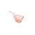 CESTA DE AÇO INOX ROSÉ 20x8x9cm - Imagem 2