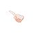 CESTA DE AÇO INOX ROSÉ 20x8x9cm - Imagem 1