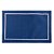 LUGAR AMERICANO DE POLIÉSTER E LINHO LÉVIS AZUL 45x30cm - Imagem 1