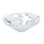CENTRO DE MESA DE VIDRO SMOOTH 45x16cm - Imagem 3