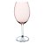 JGO 6 TACAS AGUA GASTRO EM CRISTAL ECOLOGICO 580ML 23CM ROSA - Imagem 1