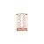 SUPORTE P/TALHERES DE FERRO CROMADO ROSÉ 11x11x15,5cm - Imagem 3