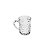 CJ 6 CANECAS P/CAPPUCCINO DE VIDRO DUBLIN 172ml - Imagem 2