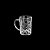 CJ 6 CANECAS P/CAPPUCCINO DE VIDRO DUBLIN 172ml - Imagem 1