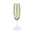 CJ 6 TAÇAS CHAMPAGNE CRISTAL ECOLÓGIC SYLVIA AMBAR 220ml - Imagem 2