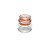 POTE HERMÉTICO DE VIDRO TRANSPARENTE E SILICONE 350ml - Imagem 3