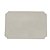 LUGAR AMERICANO DE PLÁSTICO FLAT OFF WHITE 43,5x28,5cm - Imagem 1