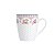 CANECA DE PORCELANA NEW BONE ROSE 340ml C/CAIXA DE PRESENTE - Imagem 1