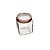 POTE VIDRO TRANSPARENTE C/TAMPA DE ACRÍLICO GOLD ROSÉ 1,2l - Imagem 2