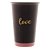 COPO CERÂMICA LOVE PRETO MATT/ROSA 400ml - Imagem 3