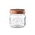 PORTA MANTIMENTO VIDRO TAMPA AÇO INOX ROSÉ GOLD OLD 250ml - Imagem 1