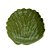 PRATO DECORATIVO DE CERÂMICA BANANA LEAF VERDE 23x20x4cm - Imagem 1