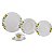 APARELHO DE JANTAR 20PC DE PORCELANA LEMONS - Imagem 1