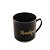 CANECA CERÂMICA THANKFUL PRETO MATT/AZUL 660ml - Imagem 2