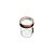 POTE  VIDRO TRANSPARENTE C/TAMPA  ACRÍLICO GOLD ROSÉ 350ml - Imagem 2
