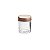 POTE  VIDRO TRANSPARENTE C/TAMPA  ACRÍLICO GOLD ROSÉ 350ml - Imagem 3
