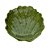 PRATO DECORATIVO DE CERÂMICA BANANA LEAF VERDE 14x13x2,5cm - Imagem 1