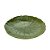 PRATO DECORATIVO DE CERÂMICA BANANA LEAF VERDE 19,5x19,5x3cm - Imagem 1