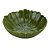 CENTRO DE MESA DE CERÂMICA BANANA LEAF VERDE 20x20x7cm - Imagem 2