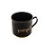 CANECA CERÂMICA GRATEFUL PRETO MATT/AMARELO 660ml - Imagem 2