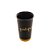 COPO CERÂMICA GRATEFUL PRETO MATT/AMARELO 400ml - Imagem 2