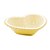 SALADEIRA PORCELANA CORAÇÃO BEADS AMARELO 21x18x6cm - Imagem 2